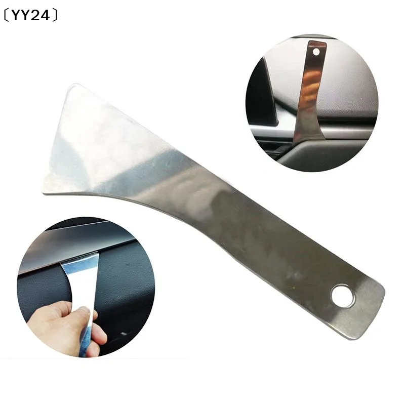 Stainless Steel Scraper Ultra  Scrapers Remove Residue From Steel, Aluminum And More Ends Offer Extra Leverage〔YY24〕