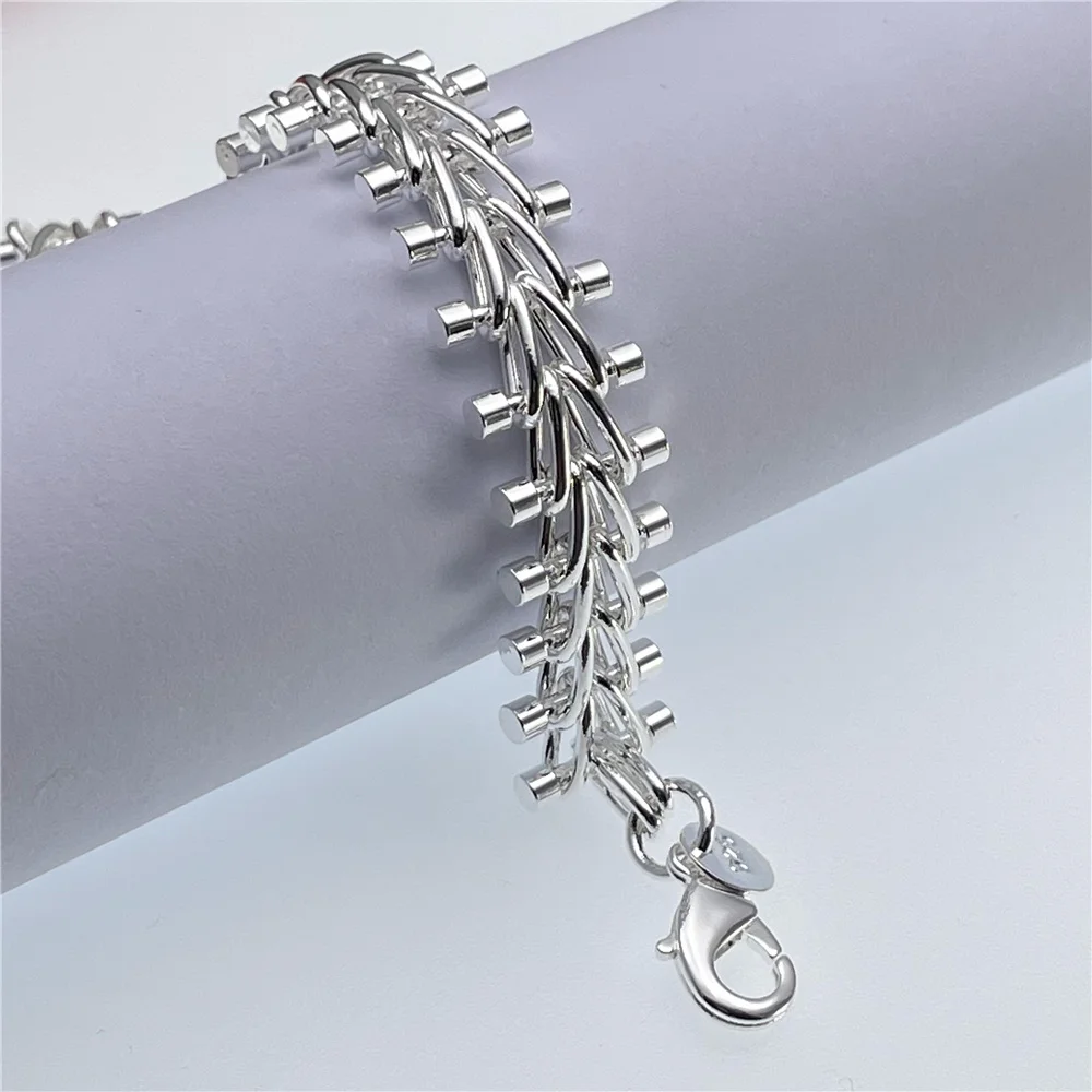 SAIYE 925 sterling silver bransoleta stonoga dla pań ślubna impreza ślubna wisiorki akcesoria biżuteria prezenty