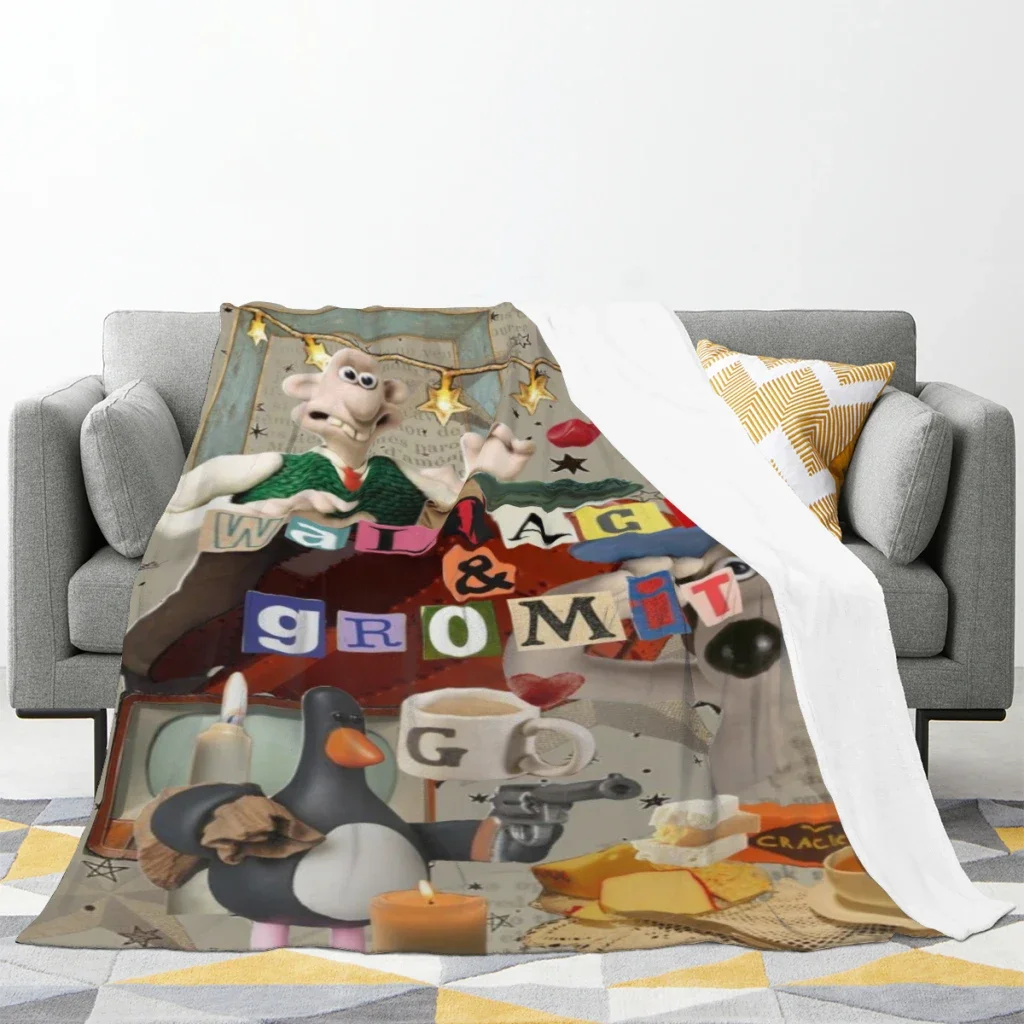 جروميت-بطانية مريحة من الفانيلا ، بطانيات رمي ناعمة ، منزل دافئ وديكور ، لحاف