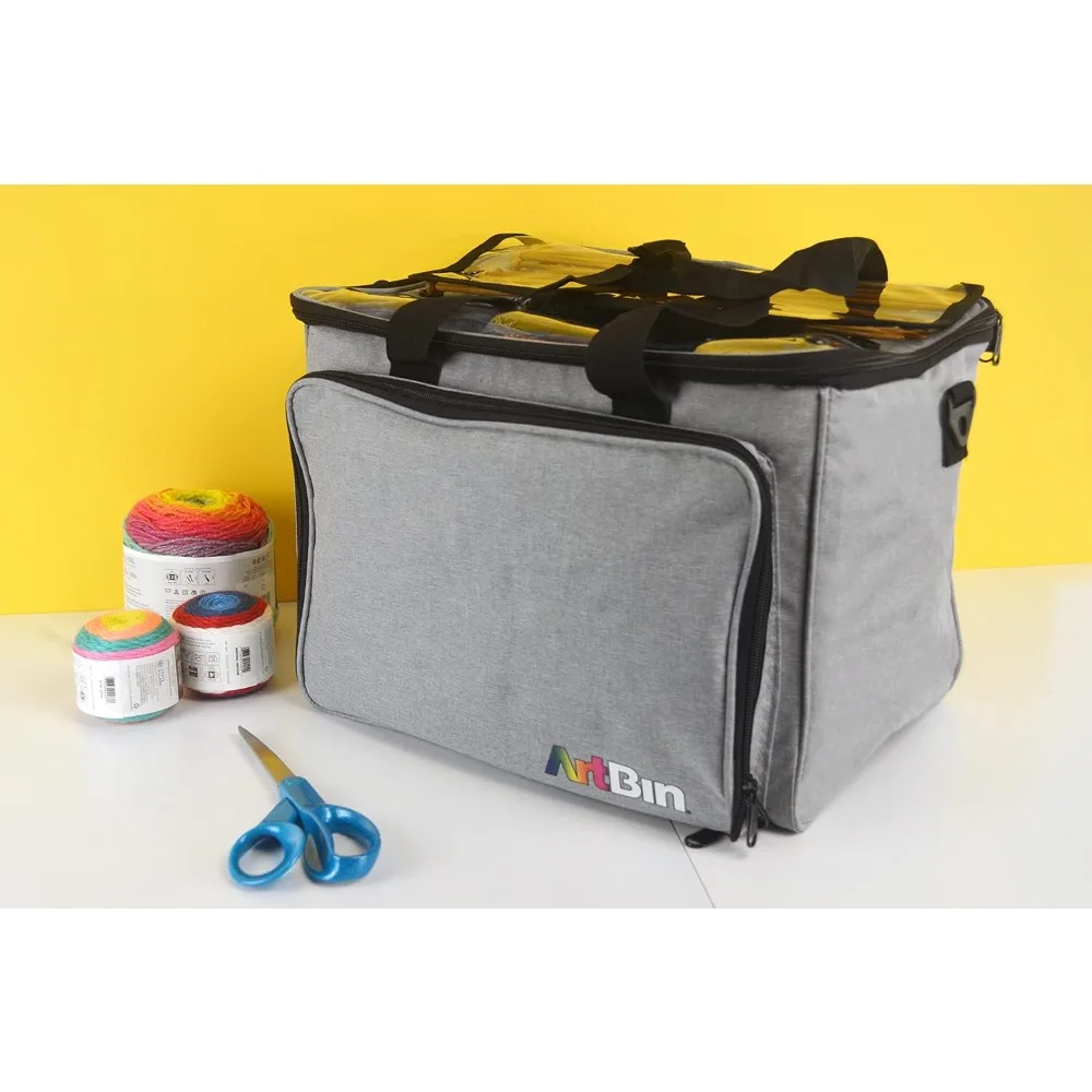 Borsa per progetti grigia Needleworks