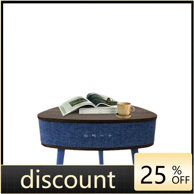 LMM Multifunctional Wireless Charging Smart Bedside Table Music Coffee Table Small Side Table