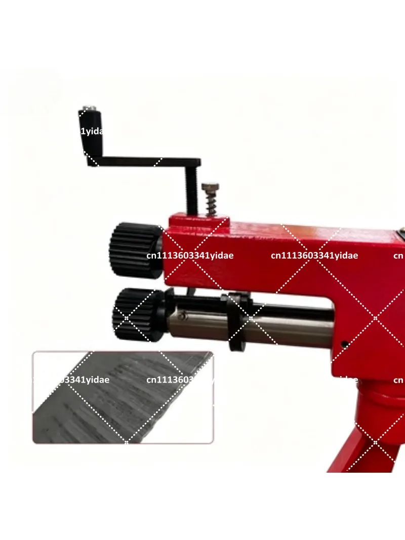 Manual Sheet Metal Bead Roller Rotary Bending Edge Forming Crimping Machine for Metal Fabrication