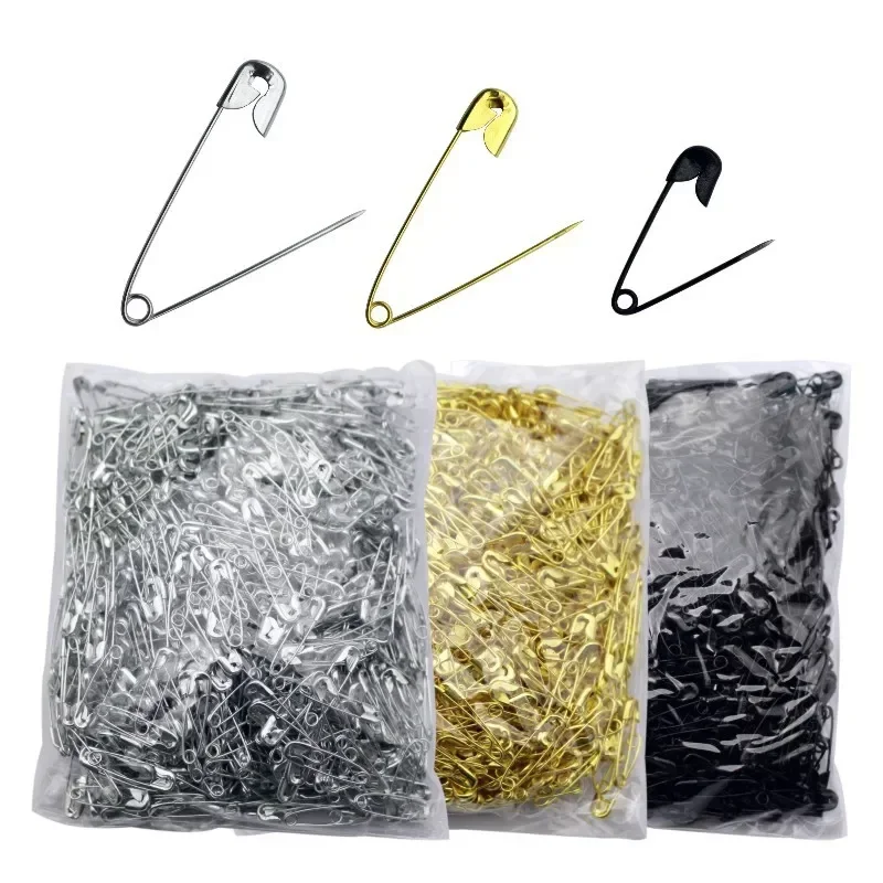 1000Pcs/Bag Office Supplies 18/22/27MM Mini Bookmark Clip Metal Vintage Paper Clips 3Colors Available Large Paper Clips