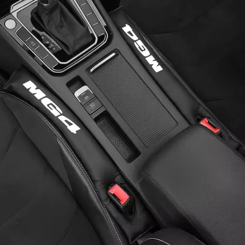 2Pcs Premium Leather Car Seat Gap Filler Pads for MG4 Motors MG ZS GS MG5 6 7 Gundam 350 Parts TF GT hector HS car Accessories - view 4