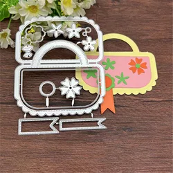 Frame Beautiful bag topper head Metal Cutting Dies Stencils For DIY Scrapbooking Decorative Embossing Handcraft Template