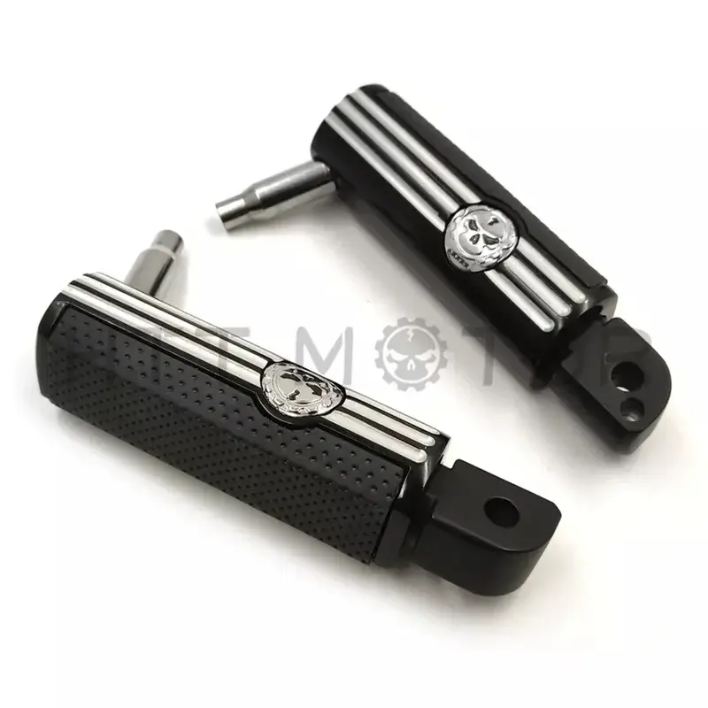 Gear Skull Footpegs For Harley passenger 2018-later Softail Fat Boy FLFB Fat Bob 2020-later LiveWire Motorcycle Accessories - Image 9