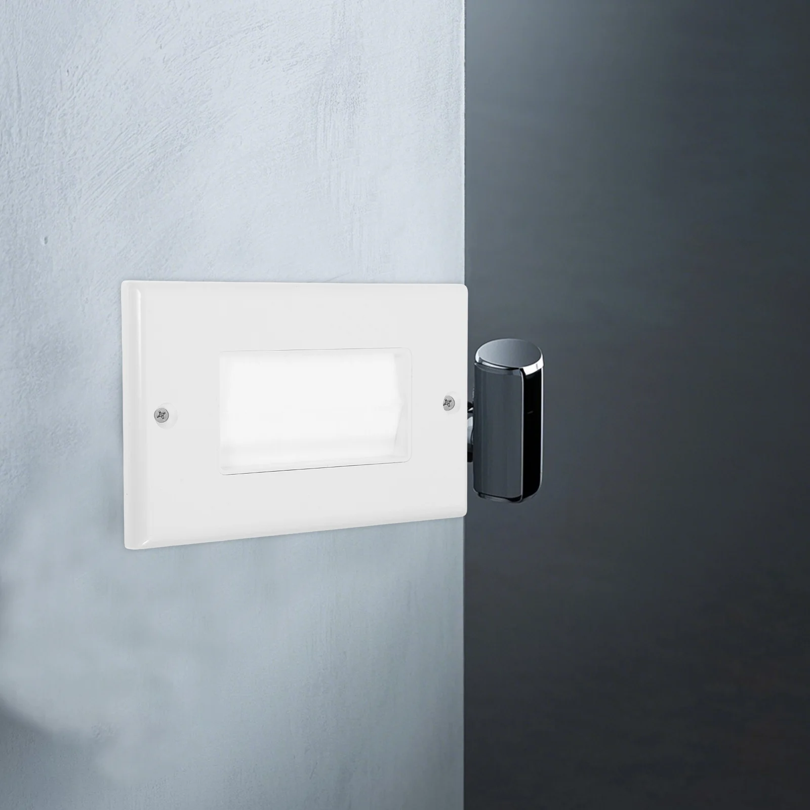 

2Pcs Brush Cable Management Wall Plate Multimedia Brush Insert Panel Wall Pass-Through Cable Entry Plate Mini Wire Brushes