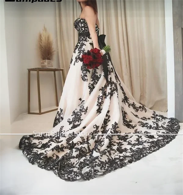 Black and white ball gowns plus size sale