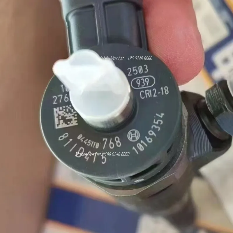 Genuine Fuel Injector 0445110768 Diesel Fuel Injector 0445111180 Injector 10169354 for Bosch