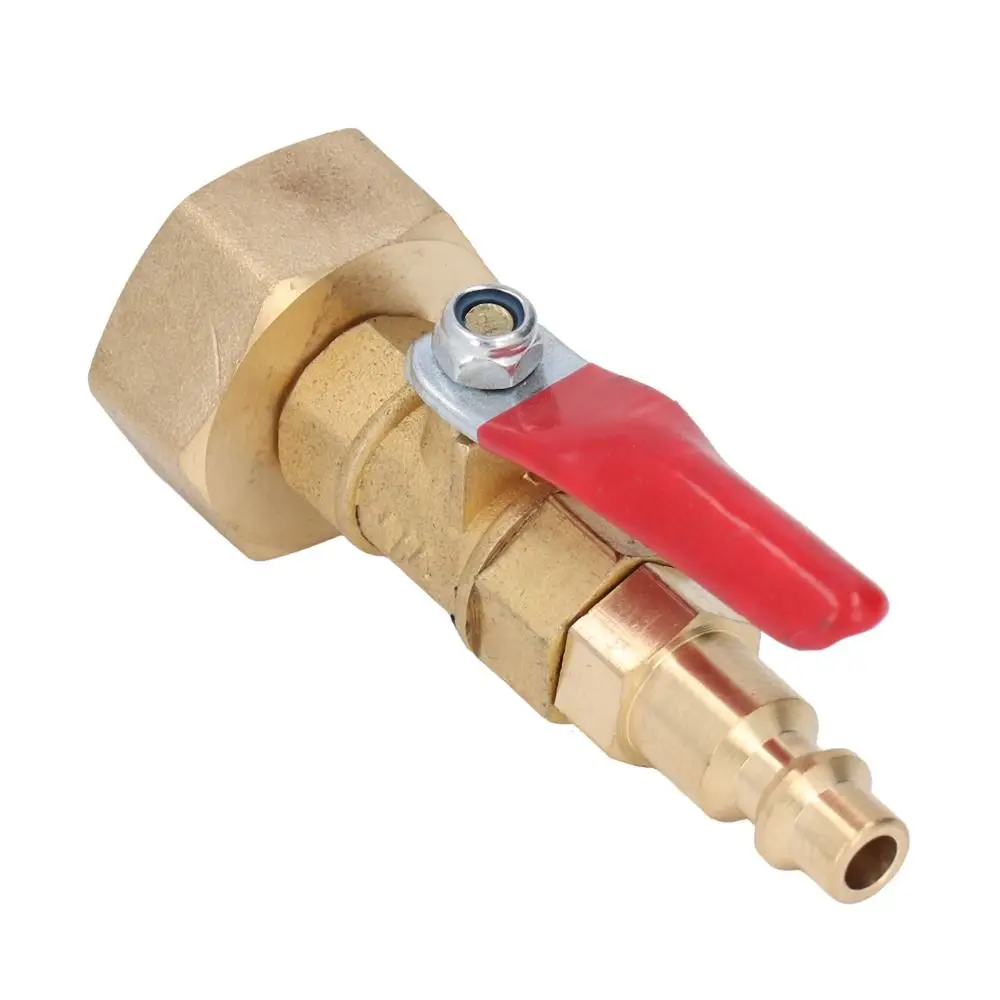 1/4in ذكر النحاس Winterize ضربة محول 3/4in ذكر GHT الموضوع النحاس حديقة الري المفاصل ذكر/أنثى الموضوع #1