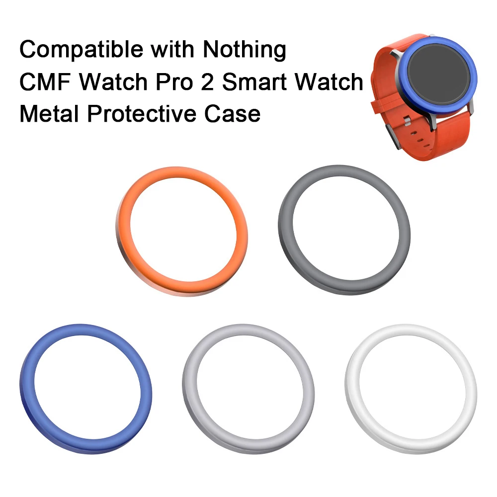 

Совместим с умными часами Nothing CMF Watch Pro 2, металлический защитный чехол, замена Hard Shell Arc Edition. ‌