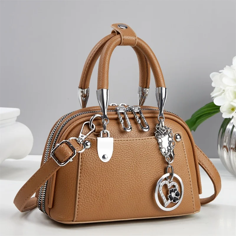 

Stylish Original Paris Diaper Bag For Women Designer Leather Crossbody Handbag Luxury Large Capacity Elegant Chic Commuter Tote