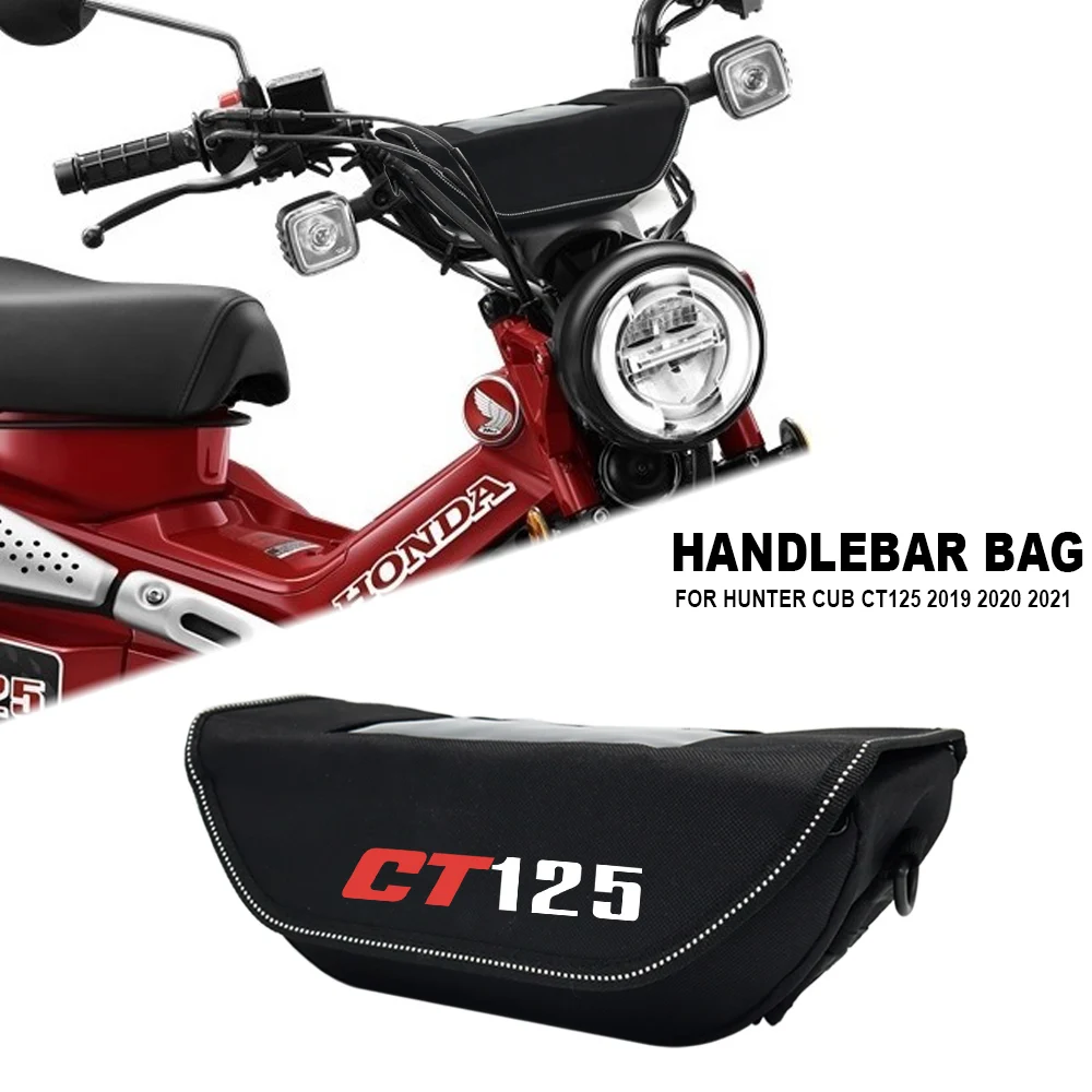 For Hunter Cub CT125 2019 2020 2021  Motorcycle Waterproof And Dustproof Handlebar Storage Bag