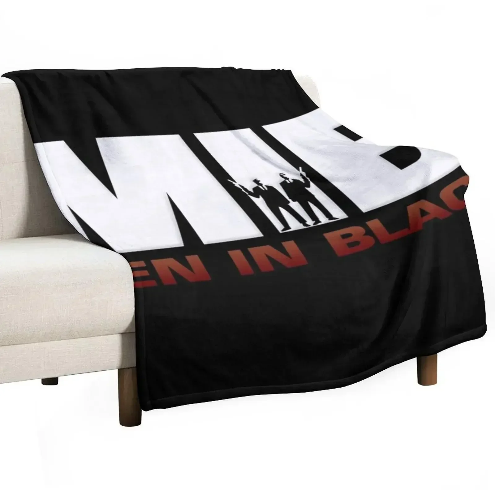 

MIB Men in Black Throw Blanket wednesday cosplay anime sofa bed Blankets