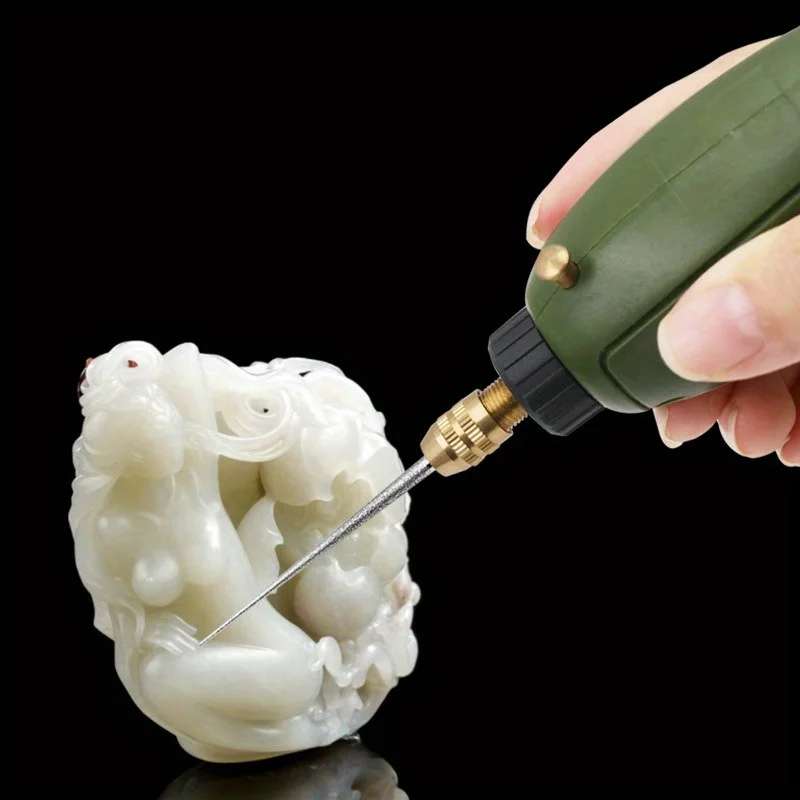 Fast and Precise Diamond Needle Drill Bit for Jade, Pearl, and Engraving