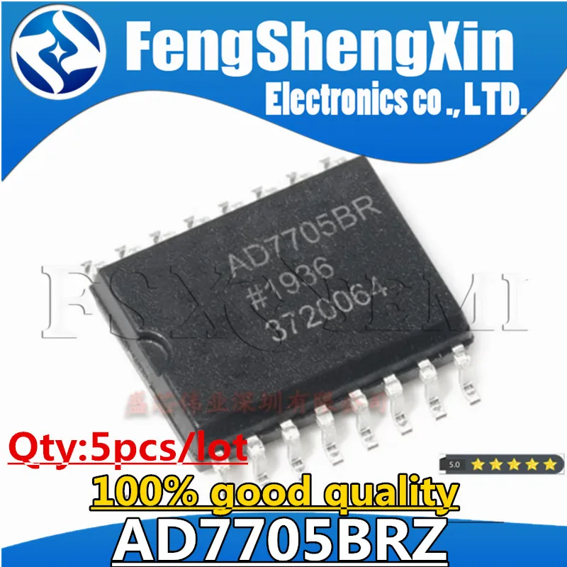 5pcs AD7705BRZ AD7705 AD7705BR SOP Chips