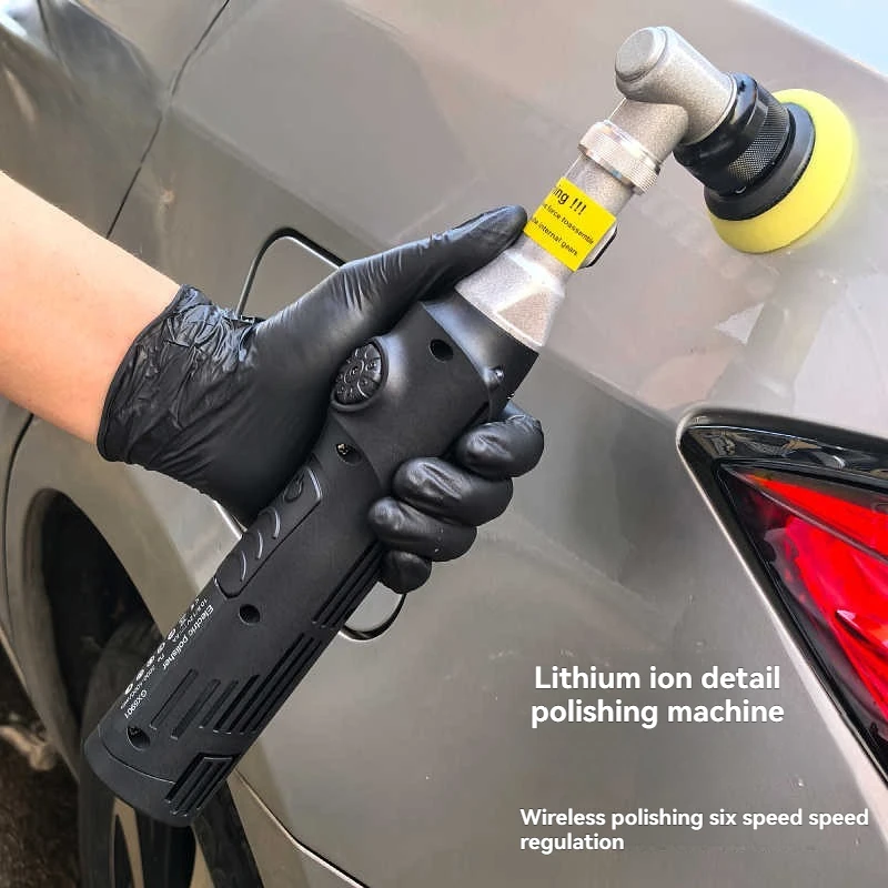 

Cordless Car Polisher Machine Set 12V RO/DA Micro Scratches Killer Brushless Motor Polisher with Detail Sponge Wool Pads