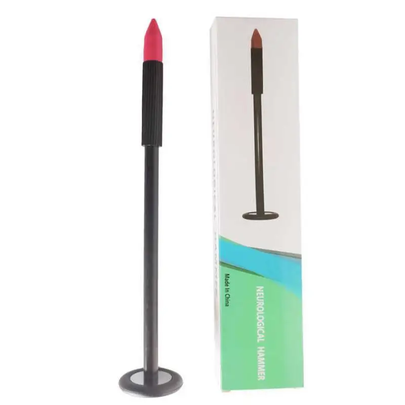 New Neurological Reflex Hammer Zinc Alloy Reflex Tester With Pointed Tip For Superficial Responses