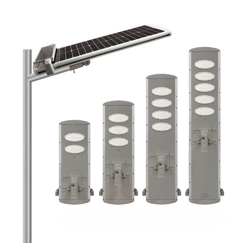 Solar integrated street light high-power self-cleaning 5050 lamp bead project