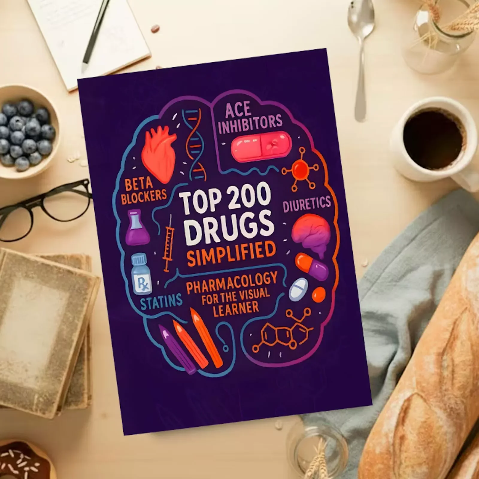 Concise Guide to Common Medications: Over 200 Pages of Clinical Key Points, Memory Aids, and Efficient Review Materials