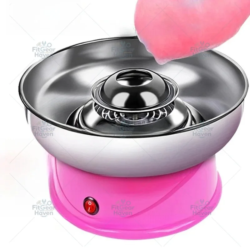 Electric Cotton Candy Machine Mini Sweet Candy Floss Maker Household Food Processor