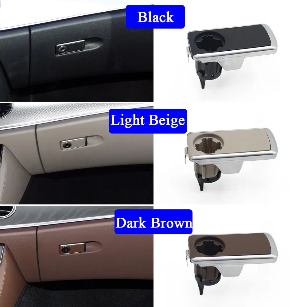 Car Glove Box Handle Toolbox Lid Lock Switch Puller For Mercedes BENZ E CLS Class W213 W257 W238 E200 E260 E300 CLS260 CLS300