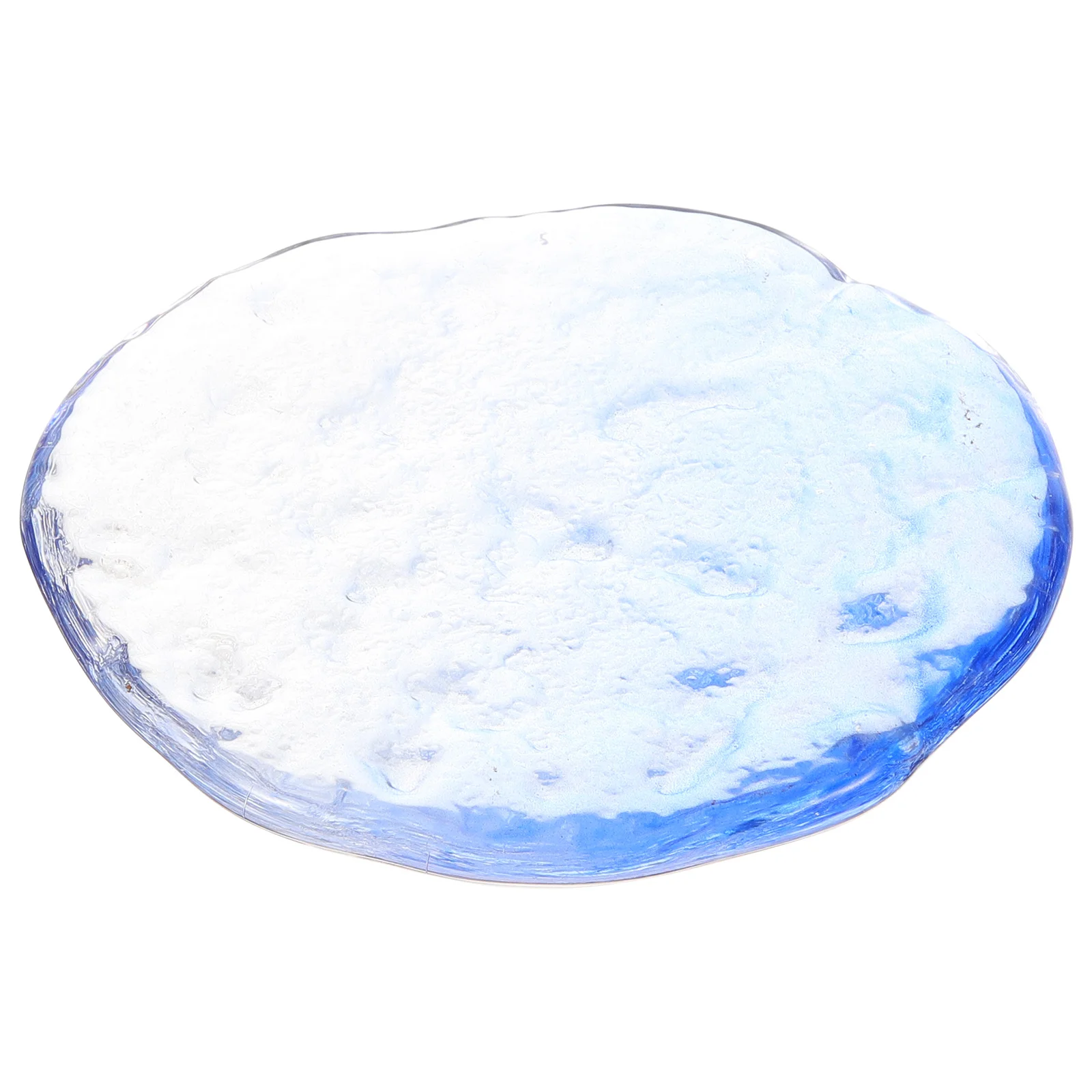 Ronde glazen sieradenbak Kristallen displayschotel Decoratieve trinkethouder Plaat Uniek ontwerp Stevige opslag Thuiswinkel Desktop
