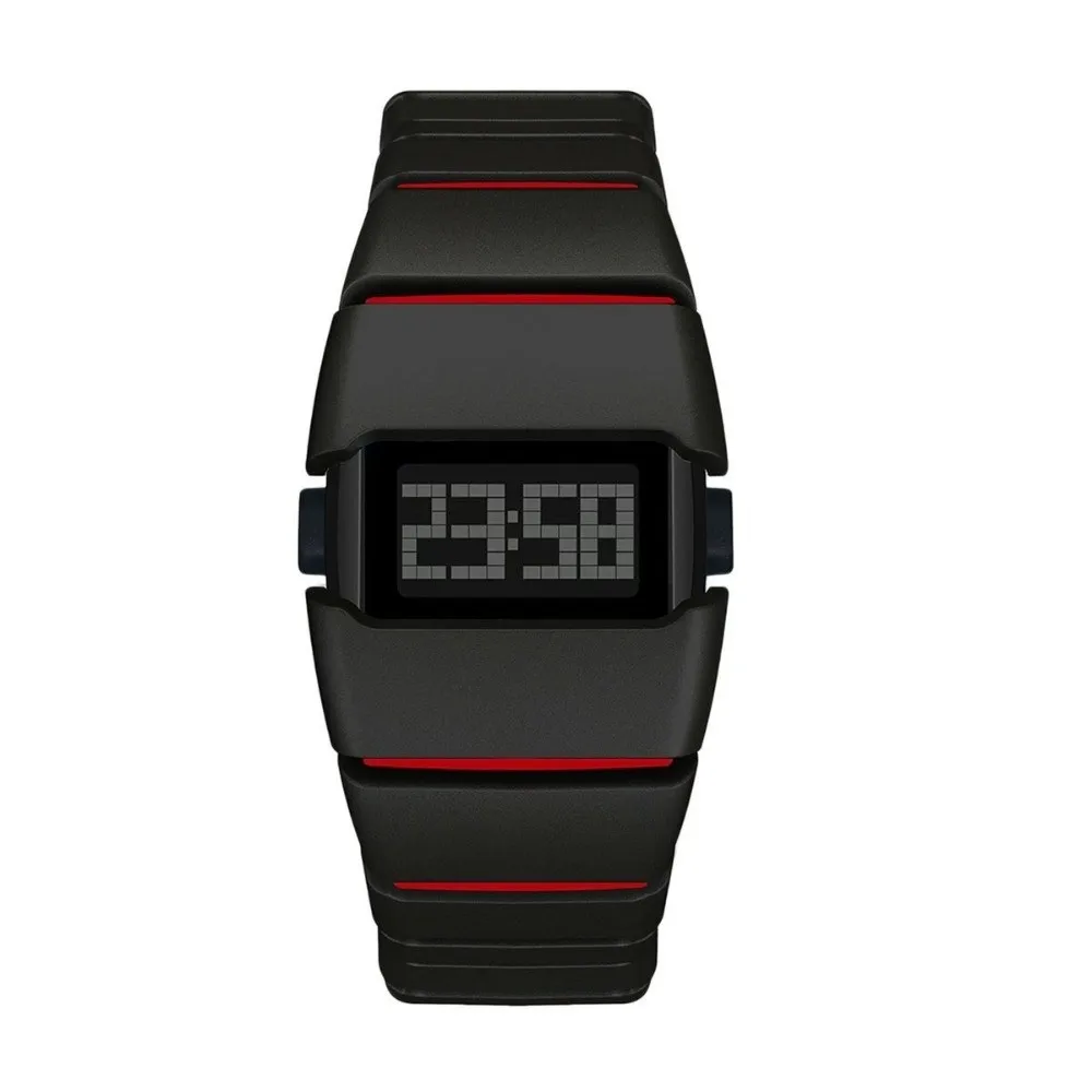 Plastic LED Electronic Watch Stainless Steel Digital Sports Watch Lightweight Vintage Original Design Wristwatch Teenagers
