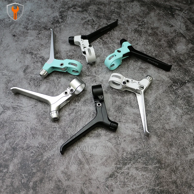 

Applicable to THX4RIDE small cloth aluminum alloy brake handle 73g pair, small cloth special thread design, brake handle