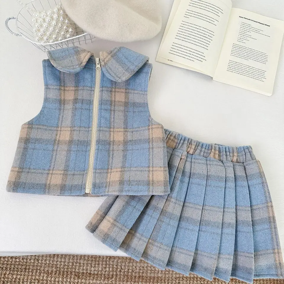 

Handsome Elegant Wedding Child Skirt+Tops Love Cute Girl Baby Outfits Set Child Costume Spring Autumn Kids Girl Clothes Sets