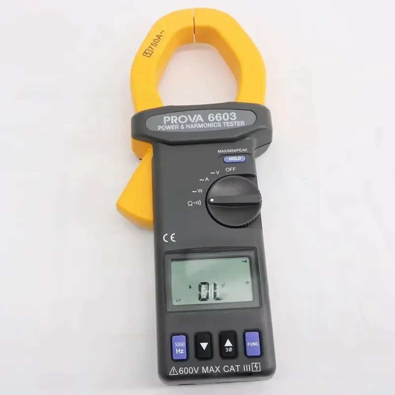 for PROVA-6603 Three Phase Clamp Power Meter High Precision AC Power Harmonic Analyzer Suitable For Professional Use
