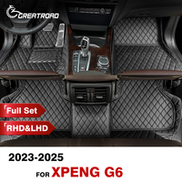 Custom Car Floor Mats For Xpeng G6 2023 2024 2025 Automobile Carpet Cover Interior Details Accessories Protective Pad Parts