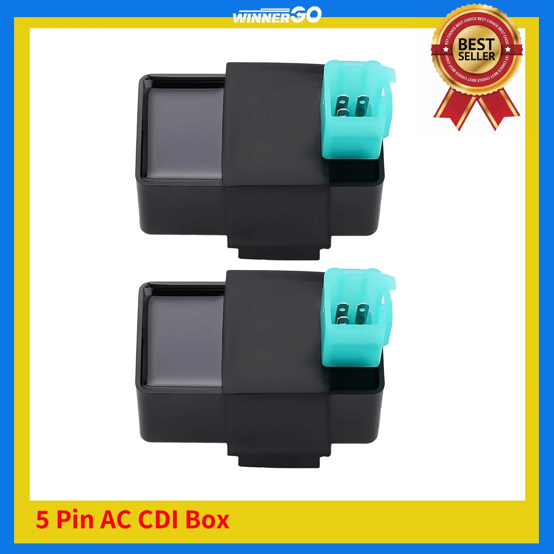

5 Pin AC CDI Box for COOLSTER 125cc 3125B 3125R 3125XR8 SSR Dirt Bike Chinese 50c 70c 90cc 110cc 125cc Tao Tao ATV Pit X15 X18