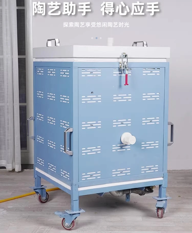 Intelligent high temperature liquefied gas kiln pottery enthusiast pottery bar school special equipment