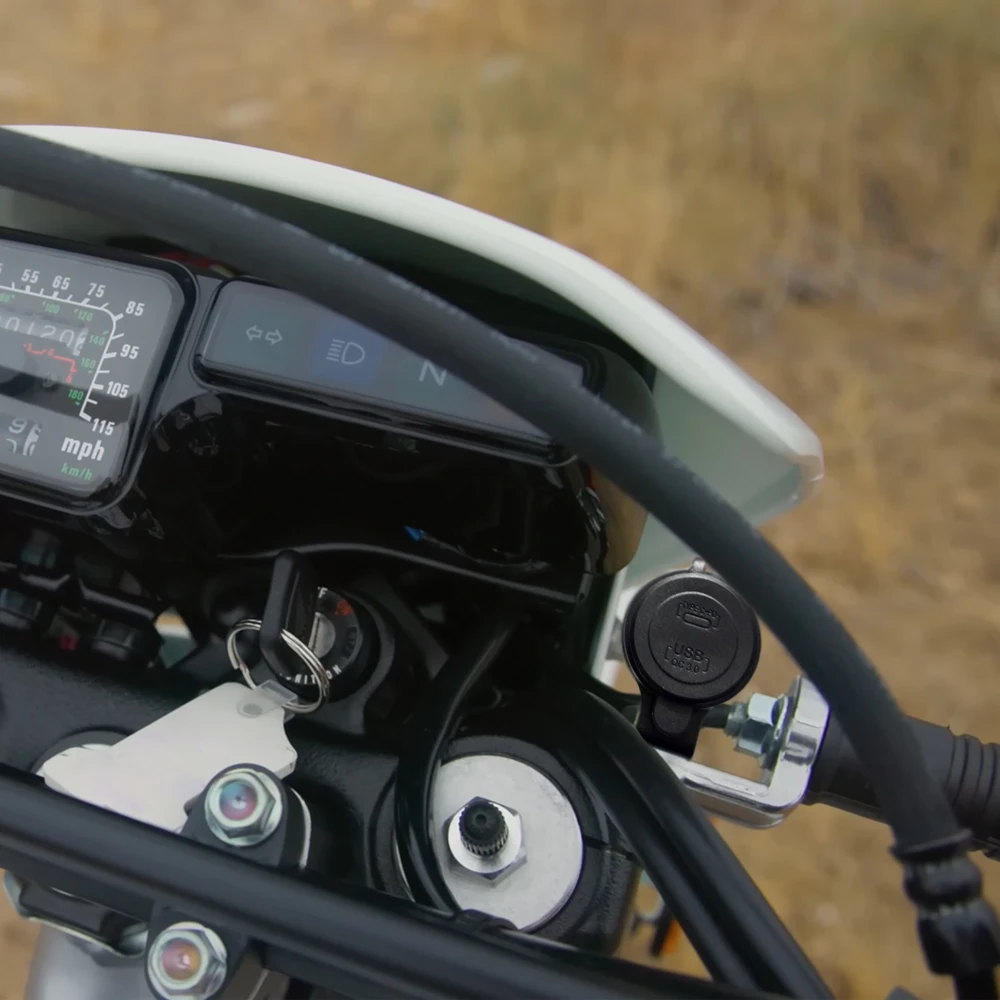Fast Charger PD TYPE-C USB Port Kit Fits Honda XR650L
