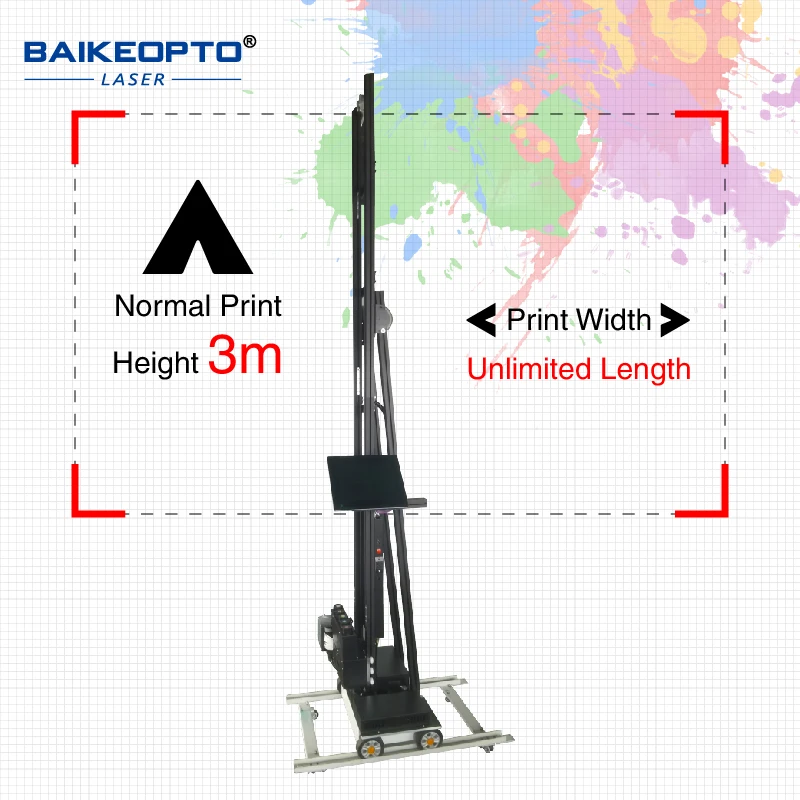Hot Selling Wall Printer Machine UV Ink For Family 3D For Pvc Ceiling Mental Print On The Wall Machine