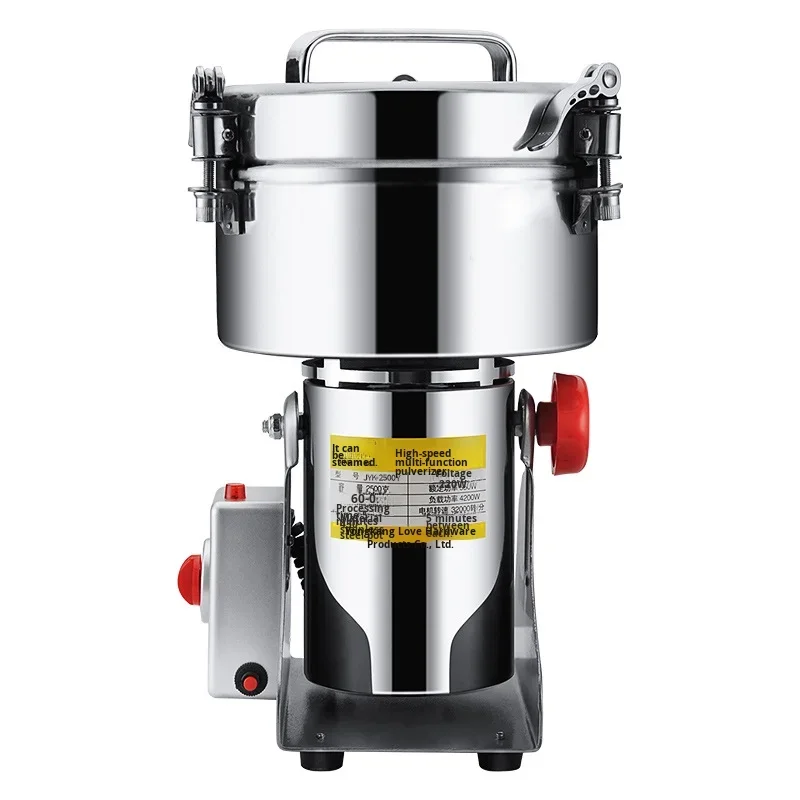 2500g Hammer Mill Grinding Machine for Spice & Sauce Milling High-Capacity Spice Grinder Other Food Processing Machinery