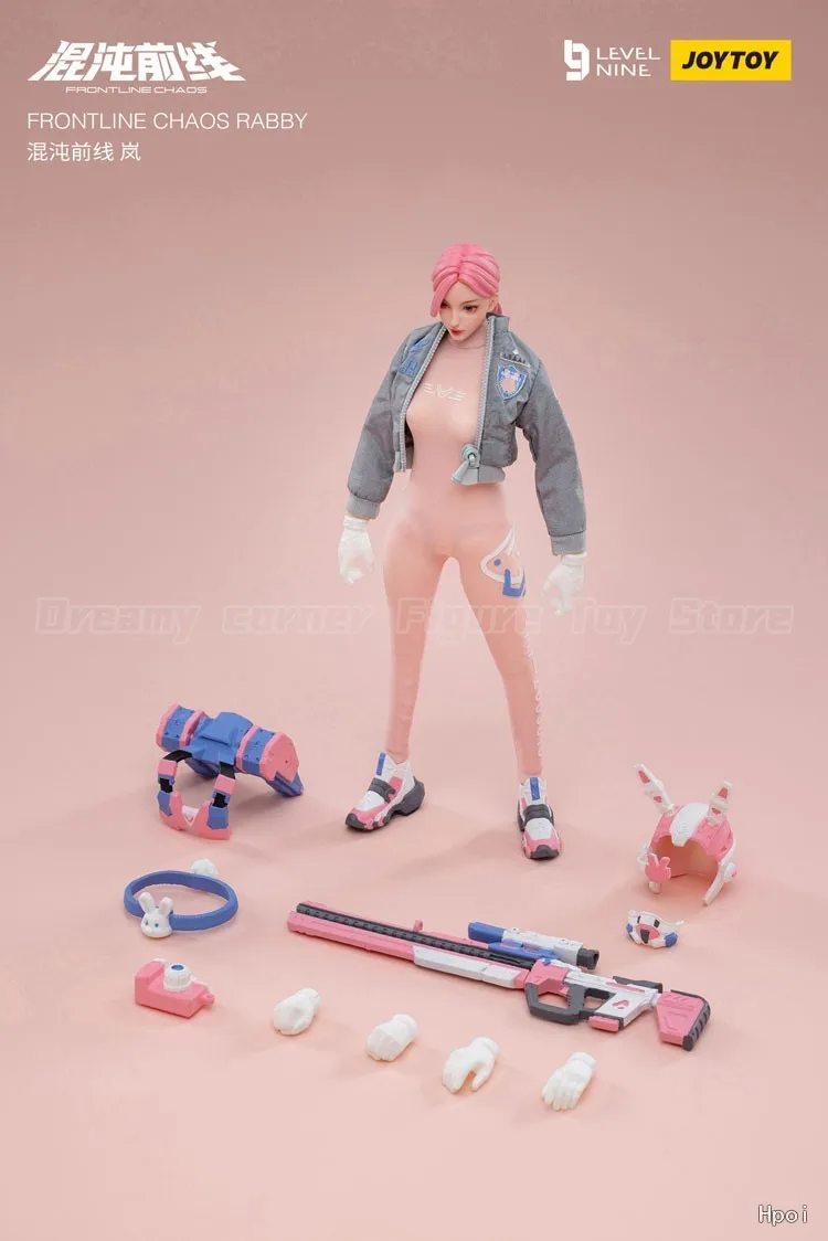 

【In Stock】Original JOYTOY LEVEL NINE FRONTLINE CHAOS RABBY 1/12 Action Figure Toys Model