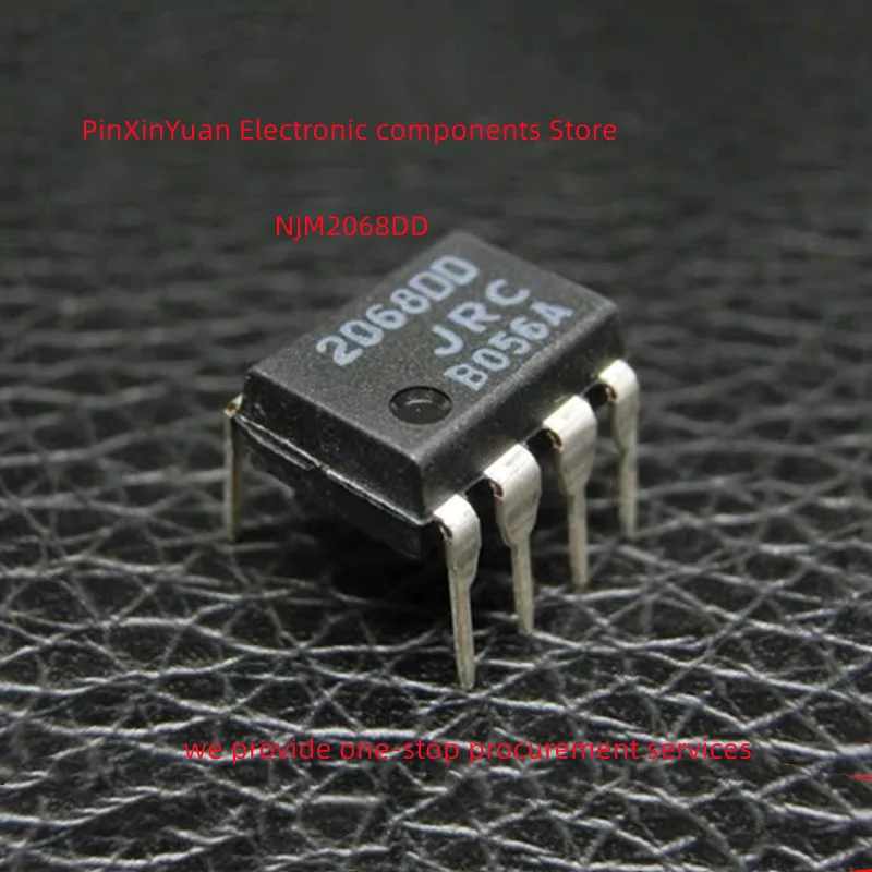 5PCS/LOT New original 2068DD 2068D NJM2068DD NJM2068D NJM2068 JRC2068DD DIP-8 Double operational amplifier chip In stock