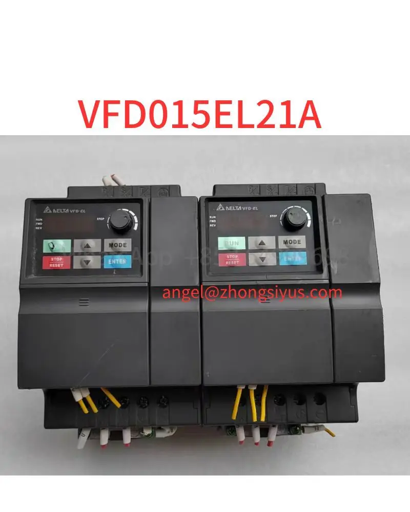 

Used frequency converter VFD015EL21A, 1.5 kw 220V