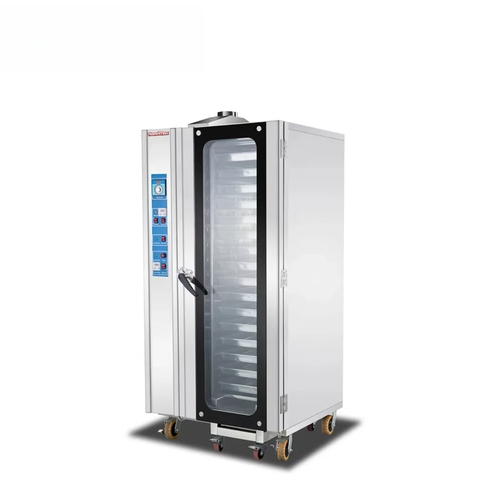 Five Deck Hot Air Convection Circulating Bread Pizza Baking Equipment Gas Free Standing Oven