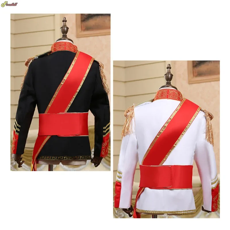 Fiveshell Europese Britse Koninklijke Wacht Blazers Koningin 'S Bewaker Uniform Prins William Koninklijke Bewakers Soldaten Cosplay Kostuumpak