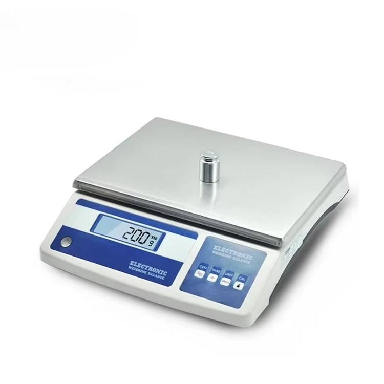 10MB 중국 공급업체 제조업체 디지털 산업용 저울 11kg 0.1g 플랫폼 탑 계량 스틸 재질 저울