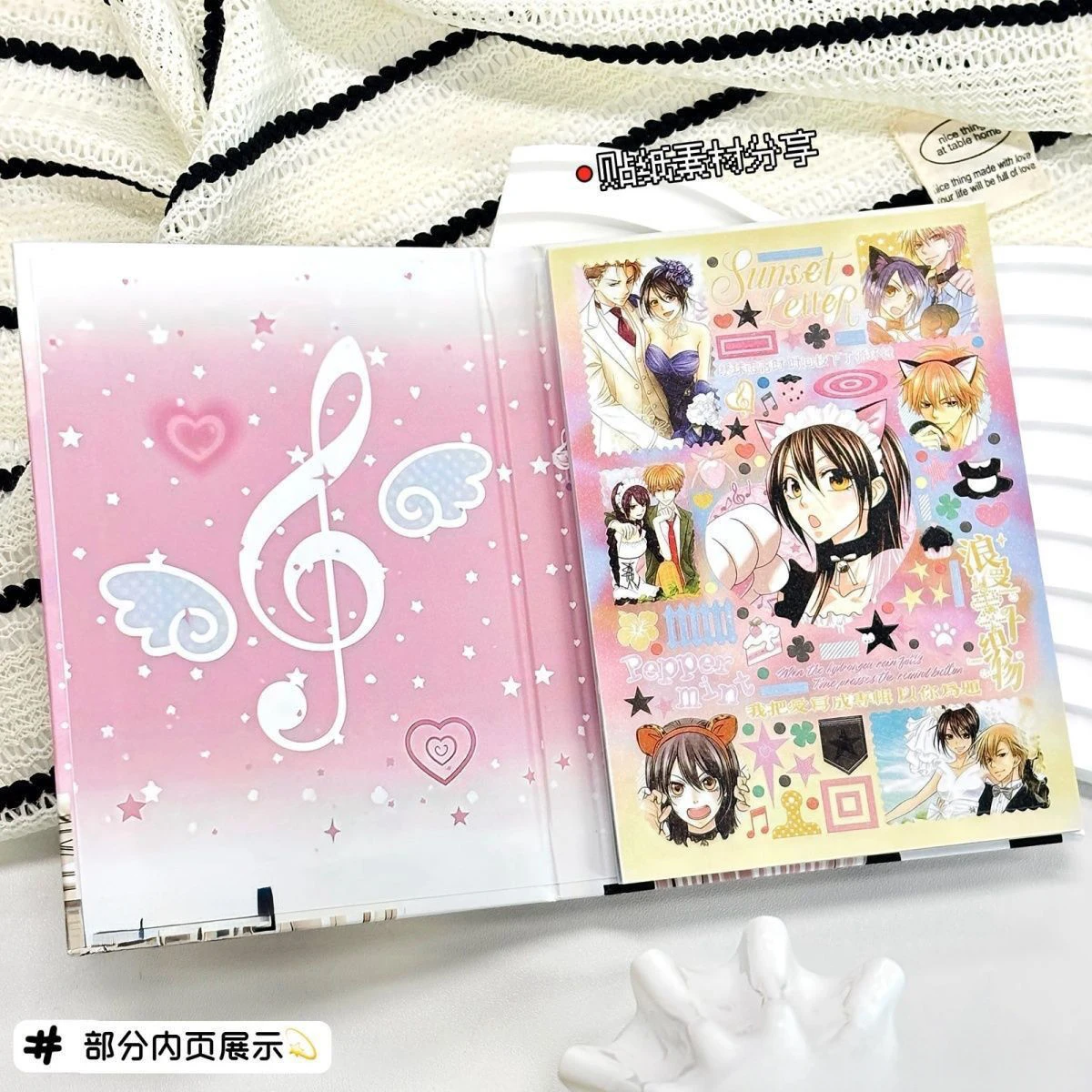 Japanese Retro Otaku Weekly Sticker Book Cute Anime Girl Decorative Stickers for Journaling DIY Scrapbooking Planner Decoration