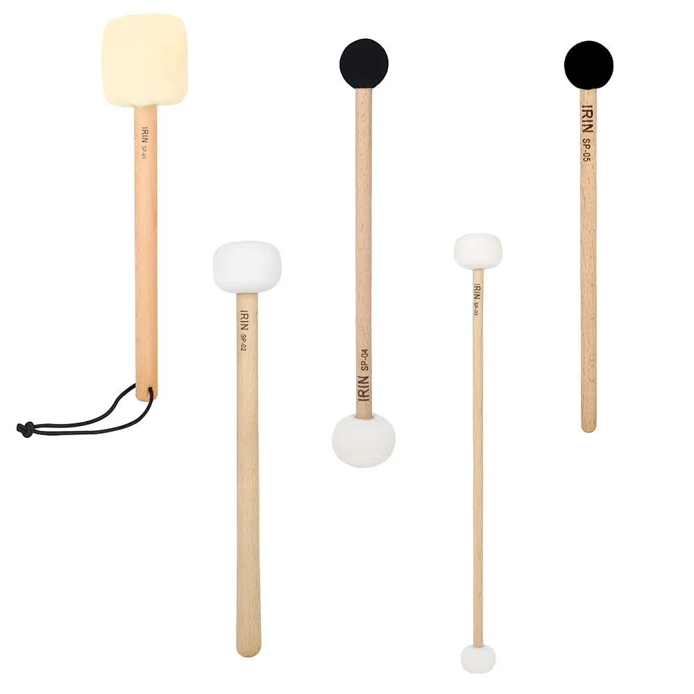 

SLADE Drumsticks Steel Tongue Drum Sticks Marimba Mallet Wool Head Beech Wood Drumsticks Percussion Instrument Accessories