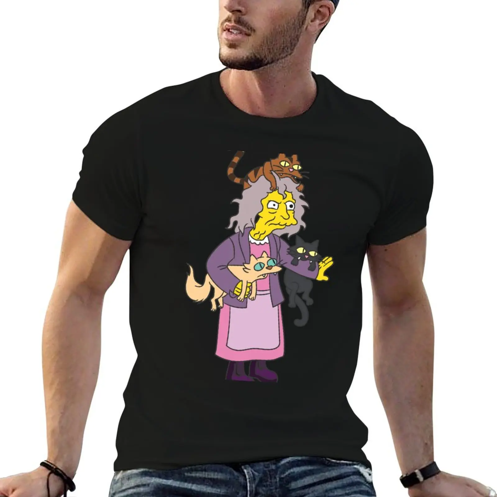 

t man T-Shirt man shirts t for shirts for Abernathy crazy) printed T-Shirt cotton Eleanor (Cat&x27;s