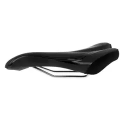 Comfortable Contoured Saddle with Wide Seat for Enhanced Riding Experience