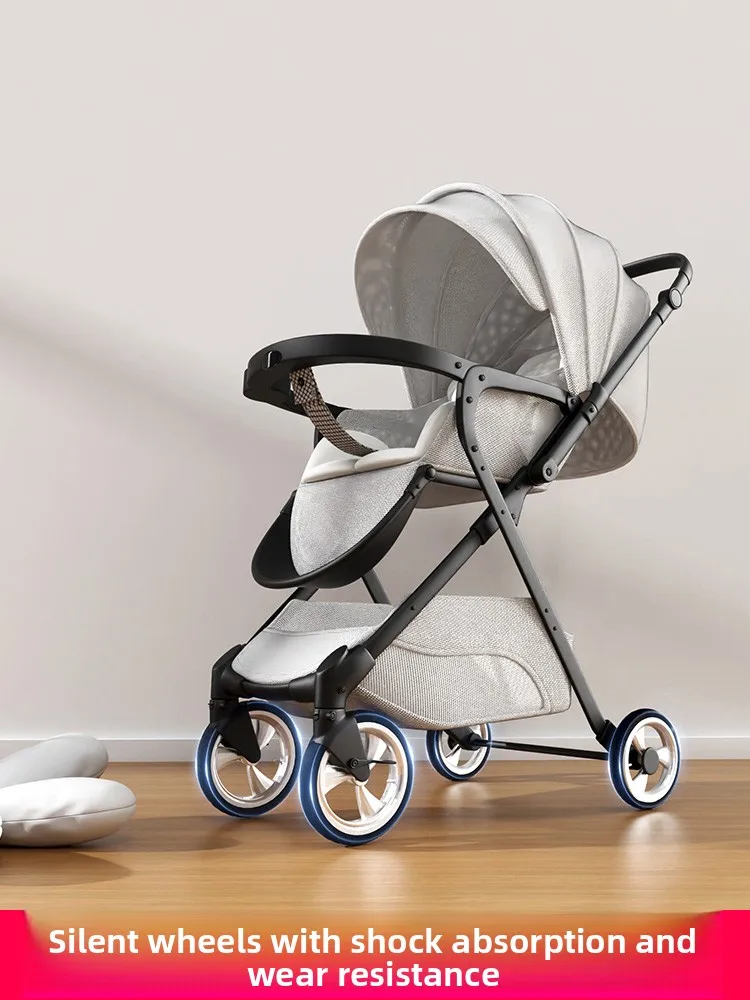 Picture 3: Children's Stroller Wheel Noise Reduction Protective Cover Universal Wheel Luggage Cart Wheel Shock Absorption Pad Quiet Whee...