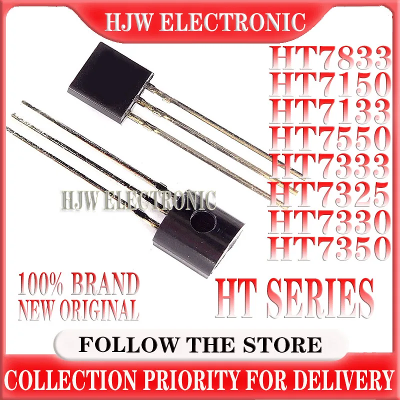 10pcs Ht7833 Ht7150 To-92 Ht7133 Ht7550 Ht7333 Ht7325 Ht7330 Ht7350 New Transistor