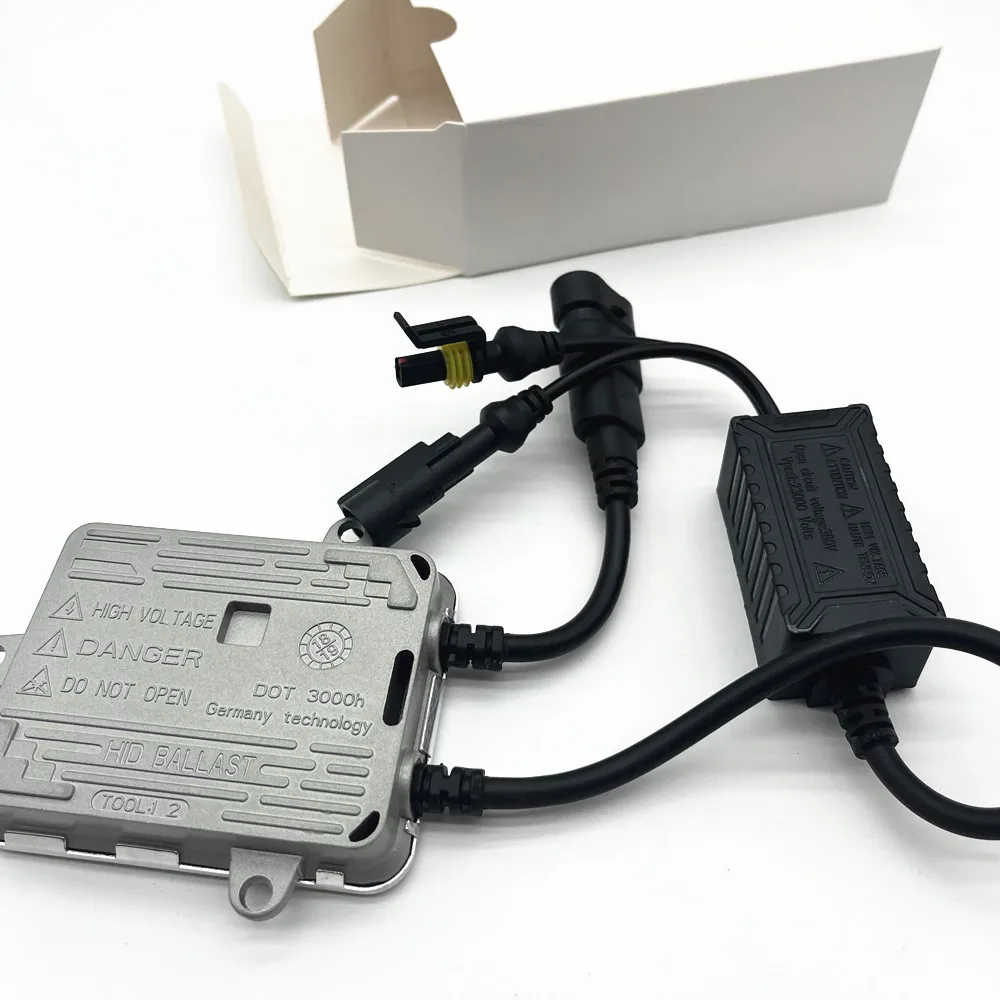 1 шт., 55 Вт, тонкий балласт FAST START HID, замена ксеноновой фары 12 В H1 H3 H4 H7 H9 H10 H11 H13 9004 9005 9006 GLOWTEC